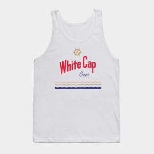 White Cap Beer Retro Defunct Breweriana Tank Top